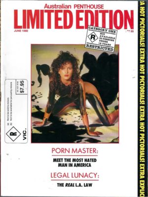 Australian Penthouse Magazine Limited Edition 1990 June