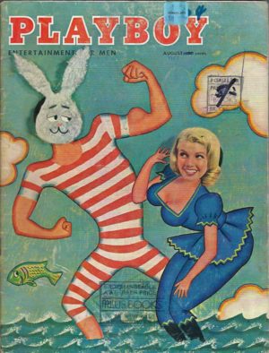 PLAYBOY Magazine 1957 5708 August
