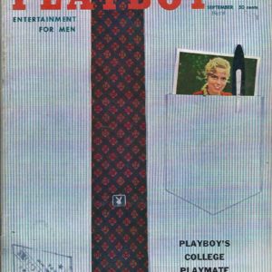 PLAYBOY Magazine 1958 5809 September