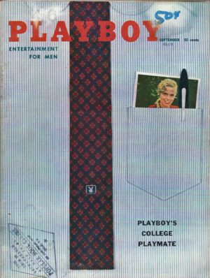 PLAYBOY Magazine 1958 5809 September