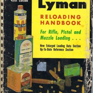 Lyman Reloading Handbook 45th Edition