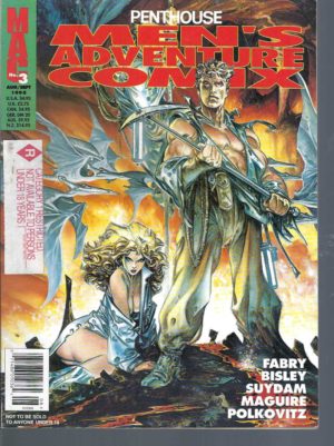 Penthouse Men's Adventure Comix Vol 1 No 03 Aug/Sep 1995 Magazine