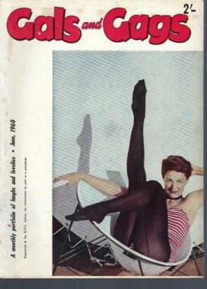 Gals and Gags  Vintage 1960 June. A monthly portfolio of laughs and lovelies. Australian Men's Magazine Volume 14 Number 3