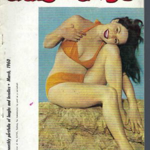Gals and Gags  Vintage 1960 March. A monthly portfolio of laughs and lovelies. Australian Men’s Magazine Volume 13 Number 6