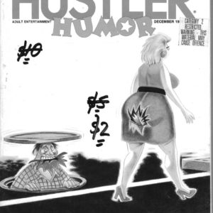 HUSTLER Humor 1989 December