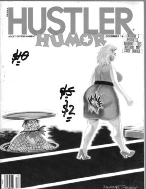 HUSTLER Humor 1989 December