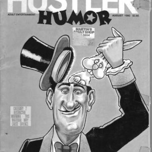 HUSTLER Humor 1990 August