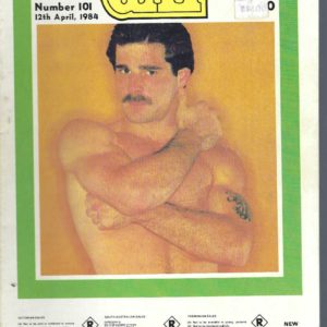 GAY Magazine Number 101 1984 April 8403