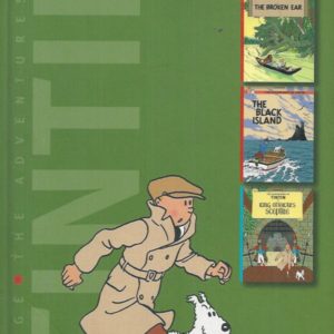 The Adventures of Tintin Volume 2: The Broken Ear, The Black Island, and King Ottokar’s Sceptre.