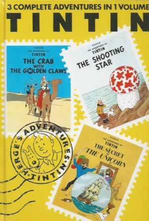 The Adventures of Tintin, Volume 3: Crab with the Golden Claws, Shooting Star and Secret of the Unicorn (Tintin Three-in-one)