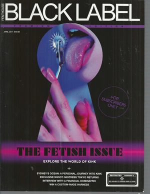 Australian Penthouse BLACK LABEL. 2017 (Last year of publication!) 1704 April