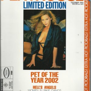 Australian Penthouse Limited Edition (Extra Hot Pictorials! R Certificate Restricted) 2002 200210 October