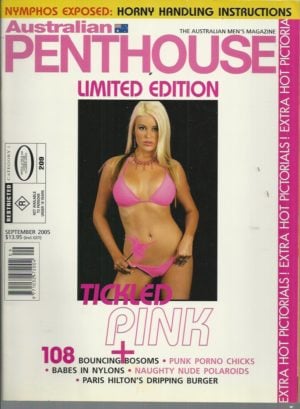 Australian Penthouse Limited Edition (Extra Hot Pictorials! R Certificate Restricted) 2005 200509 September