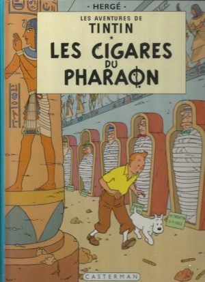 Les aventures de Tintin : Les Cigares du pharaon (French)