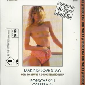 Australian Penthouse Limited Edition (Extra Hot Pictorials! R Restricted) 1990 9008 August
