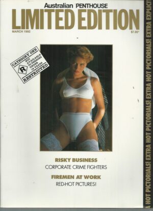 Australian Penthouse Limited Edition (Extra Hot Pictorials! R Restricted) 1992 9203 March
