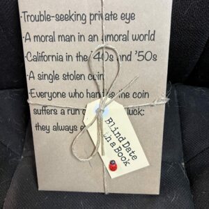 BLIND DATE WITH A BOOK: Trouble-seeking private eye