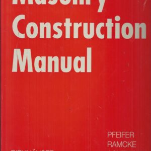 Masonry Construction Manual (English Edition)