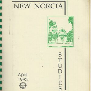 New Norcia Studies April 1993 No. 1