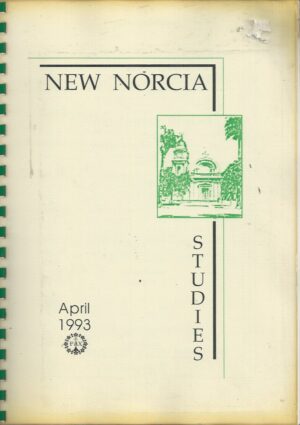 New Norcia Studies April 1993 No. 1