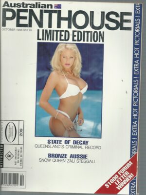 Australian Penthouse Limited Edition (Extra Hot Pictorials! R Restricted) 1998 199810 October Vol 19 No 10
