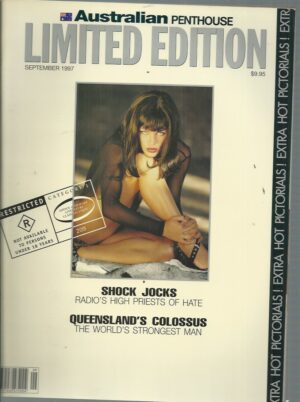 Australian Penthouse Limited Edition (Extra Hot Pictorials! R Restricted) 1997 199709 September Vol 18 No 09