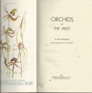 Orchids of the West (1951 First Edition)