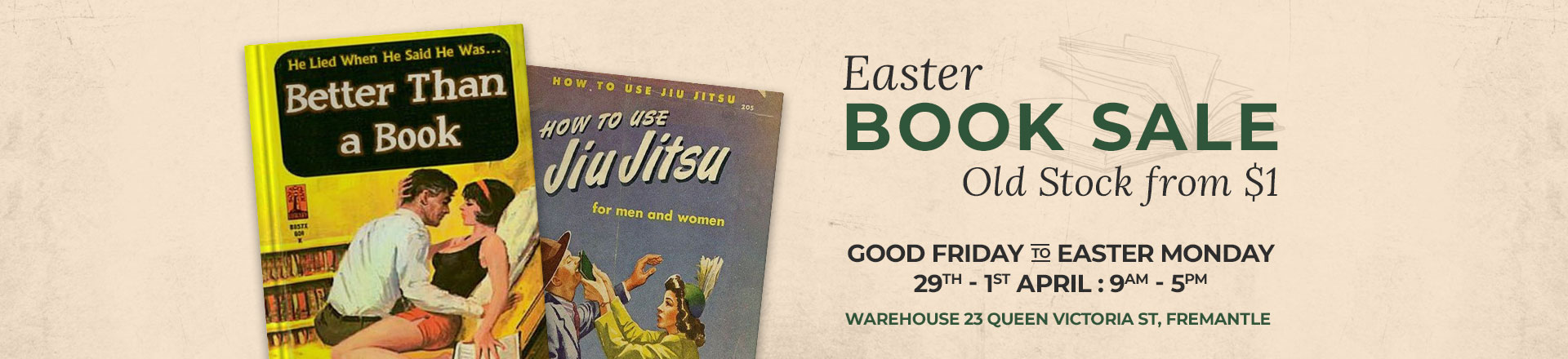 Easter Book Sale 2024