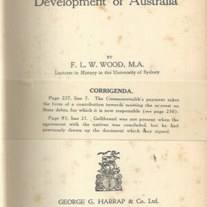 Constitutional Development of Australia, The