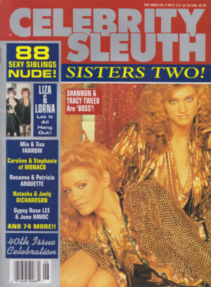Celebrity Sleuth Vol. 6 No. 6 "Sisters Two!"