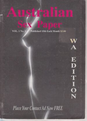 Australian Sex Paper Vol. 1 No. 2 WA Edition