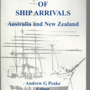National Register of Ship Arrivals: Australia and New Zealand