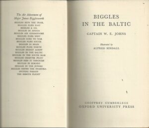 BIGGLES in the Baltic