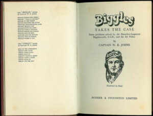 BIGGLES takes the Case