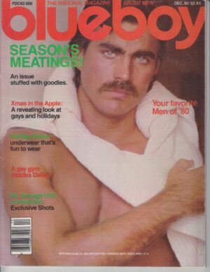 GAY: Blueboy Magazine 1980 8012 December