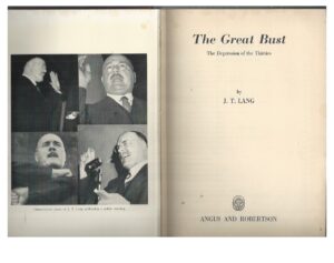 Great Bust, The: The Depression of the Thirties