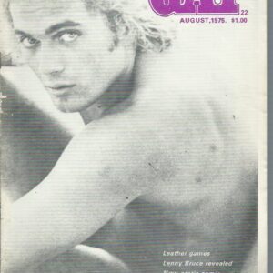 GAY Magazine 1975 August Number 22