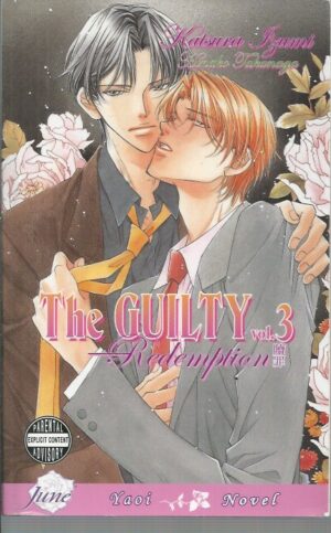 The Guilty Volume 3 : Redemption (Yaoi novel)