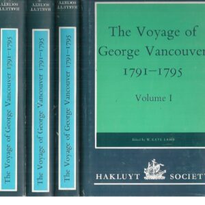 A Voyage of Discovery to the North Pacific Ocean and Round the World, 1791-1795  (4 volume set)