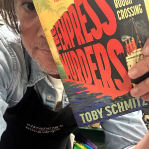 The Empress Murders (SIGNED COPIES of the debut novel by by Toby Schmitz, scion of the Elizabeth’s Bookshops family and working in our King Street, Newtown bookshop!)