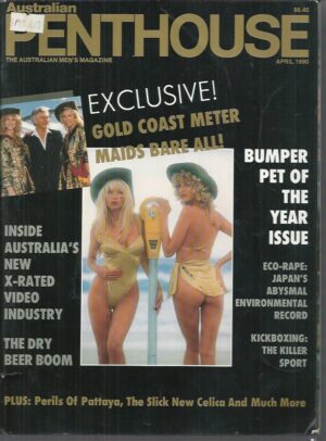 Penthouse Magazine 1990 9004 April