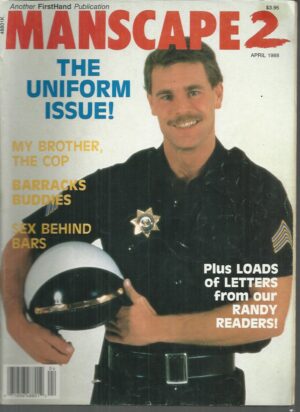 GAY: MANSCAPE 2 1988 April - The Uniform Issue!
