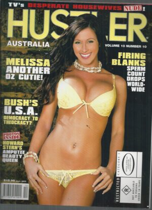 HUSTLER Australia Volume 10 Number 10