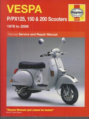 Vespa P/PX 125, 150 & 200 Scooters 1978 To 2006 (Haynes Manuals)