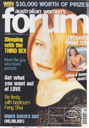Australian Women's Forum #73 1997 December (Male nudes galore)
