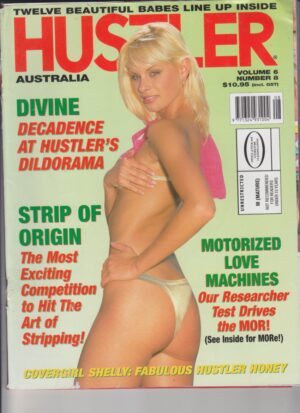 HUSTLER Australia Volume 6 Number 8