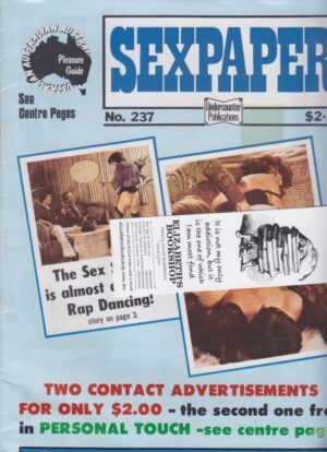 Australian SEXPAPER No. 237