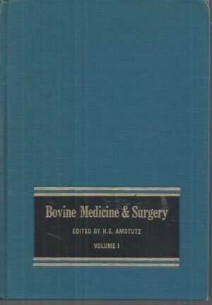 Bovine Medicine and Surgery, Volumes I II III (3 volume set)