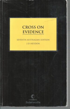 Cross on Evidence (7th Australian Edition)