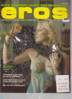 Eros January Vol. 01 N0. 08 1978 January  Magazine : The Magazine of Decadent Sophistication